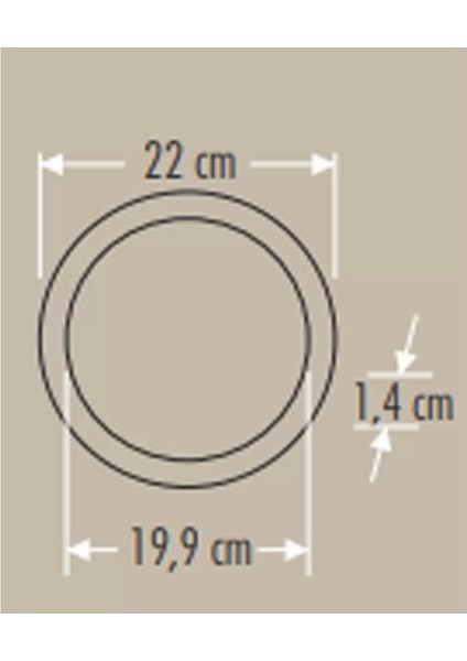 Cata 18W Slim Panel 6400K Beyaz Işık ( Siyah Kasa ) CT-5129B