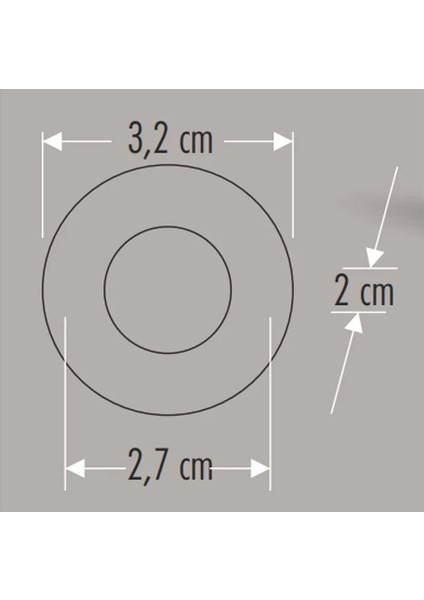 Cata 1.5W Yıldız Spot Power Ledli Satin Kasa ( Günışığı ) CT-5270SG modelleri