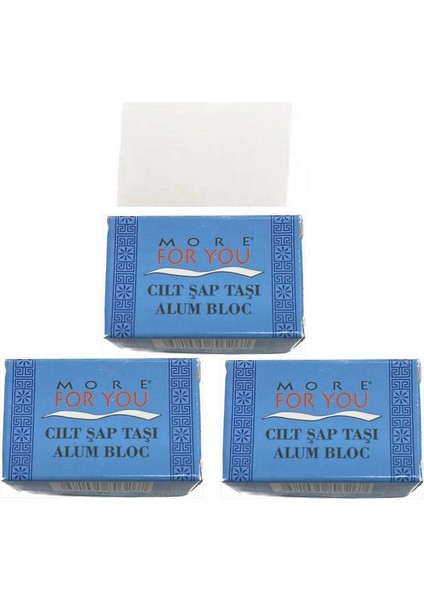Cilt Şapı Şap Taşı 3 Adet