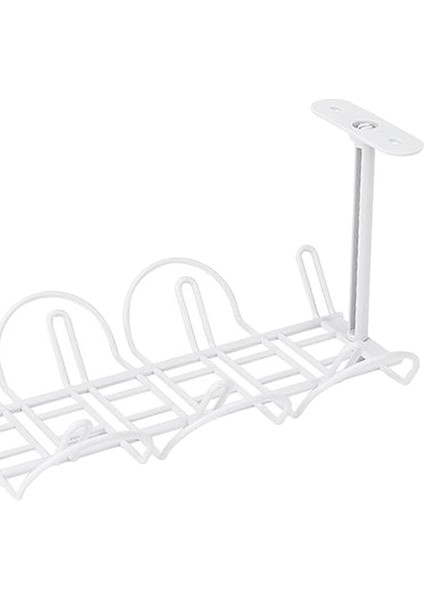 Masa Kablosu Yönetimi Tepsisi Teli Tutucu Raf Depolama Raf Beyaz (Yurt Dışından) indirimleri