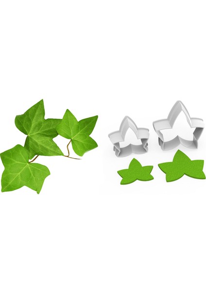 Sarmaşık Yaprak Kesici Mini Set 2’li – 2,5cm