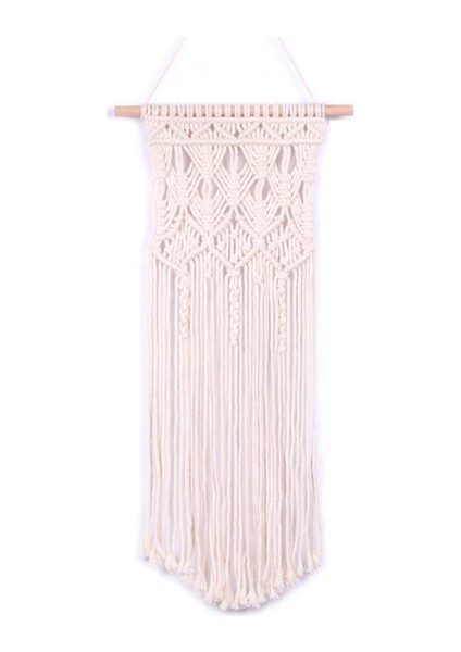 24*70 cm Makrome Duvar Asılı Goblen Duvar Dekor Boho Bohem Dokuma Ev Dekorasyon El Yapımı Oturma Odası Daire Yurt | Dekoratif Halılar (Yurt Dışından)