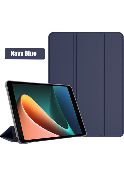 Xiaomi Redmi Pad 6gb 128GB 10.6"uyumlu Kılıf Smart Cover Standlı Arkası Mat Şeffafkapak
