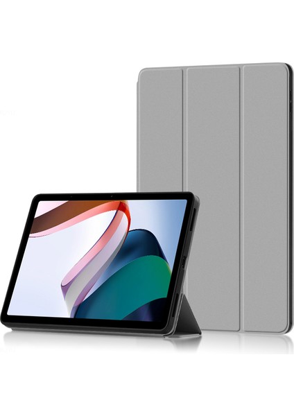 Xiaomi Redmi Pad 6gb 128GB 10.6"uyumlu Kılıf Smart Cover Standlı Arkası Mat Şeffafkapak