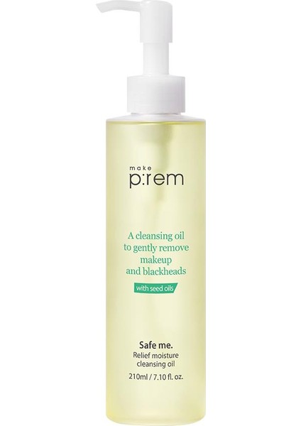 Make Prem Safe Me. Moisture Cleansing Oil 210ML – Temizleyici Yağ