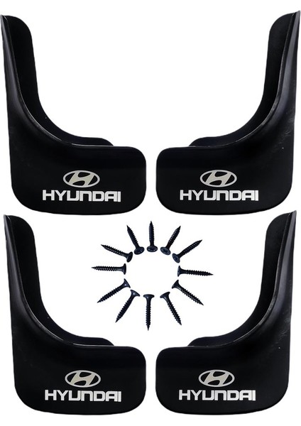 Hyundai Accent Era Uyumlu 4 Lü Ön-Arka Paçalık Tozluk Çamurluk HYU1UX003YD