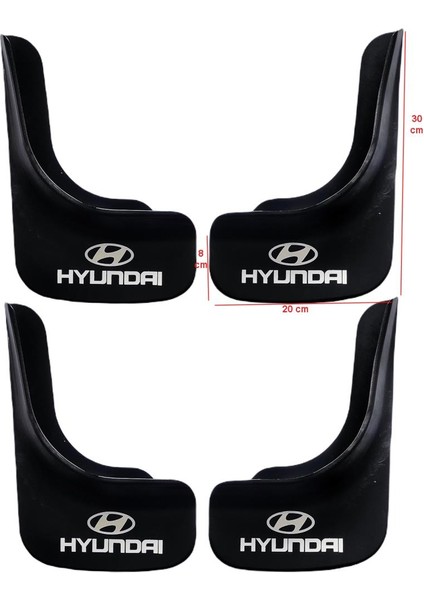 Hyundai Accent Era Uyumlu 4 Lü Ön-Arka Paçalık Tozluk Çamurluk HYU1UX003YD modelleri