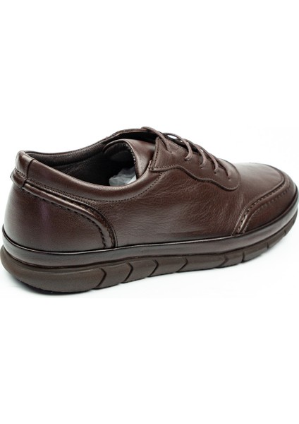 6026 Kahverengi Deri Erkek Günlük Ayakkabı fırsatları