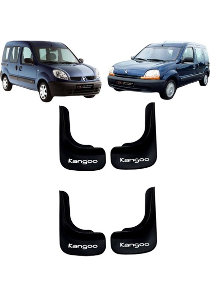 Yeni Dünya Renault Kangoo 1998-2007 Uyumlu 4 Lü Ön-Arka Paçalık Tozluk Çamurluk REN1UX027YD