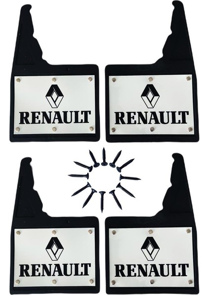 Renault 19 Europa Uyumlu 4 Lü Ön-Arka Perçinli Paçalık Tozluk Çamurluk REN1RX025YD