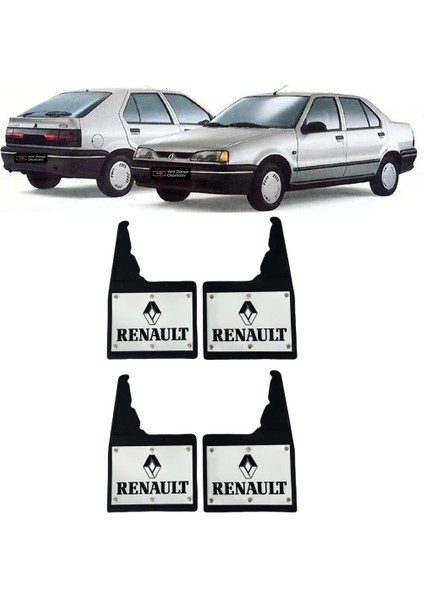 Renault 19 Europa Uyumlu 4 Lü Ön-Arka Perçinli Paçalık Tozluk Çamurluk REN1RX025YD fiyatları
