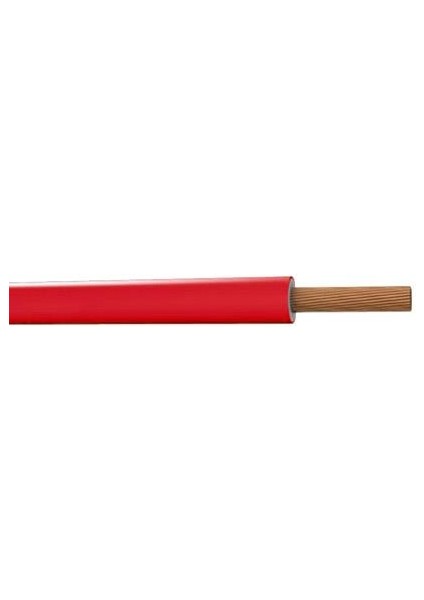 1 Mm Nyaf Kablo Hes 1 Metre-Kırmızı