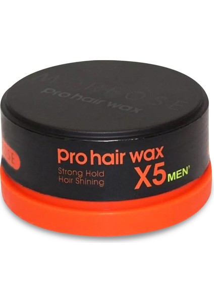 Men Pro Hair Wax Strong Hold (Turuncu) 150 gr