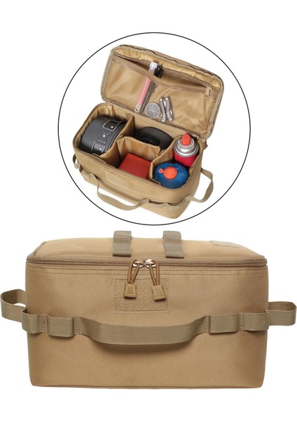 2x Açık Çanta Çanta Çanta Sırt Çantası Piknik Alet Organizatör Sarı ve Siyah (Yurt Dışından) indirimleri