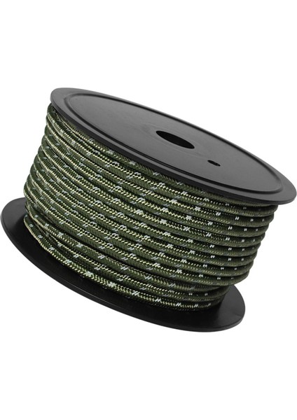 30M 6mm Yansıtıcı Çadır Halat Guyline Açık Seyahat Kanopi Guy Hattı Yeşil (Yurt Dışından) indirimleri