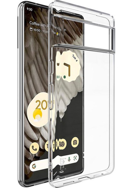 Google Pixel 7 Pro Slim Serisi Soft Tpu Silikon Kılıf - Şeffaf AL3324