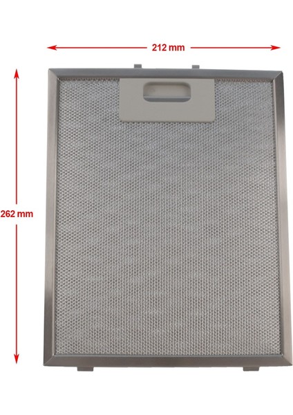 Birçok Marka Modele Uygun Davlumbaz Metal Yağ Filtresi fiyatları