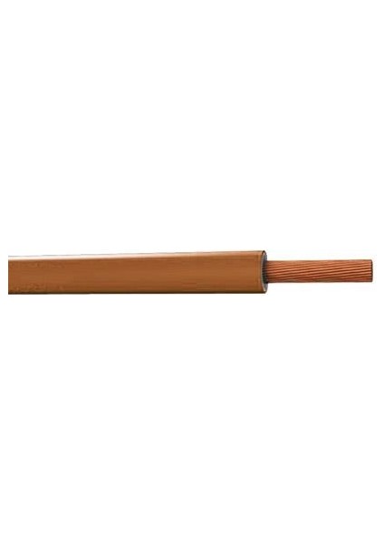 0.50 Mm Nyaf Kablo Hes 1 Metre-Kahverengi
