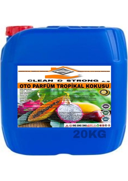 Oto Parfüm Tropikal 20KG