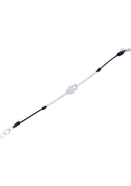 14 Ayar Sarı-Beyaz Altın Kalp Bileklik fiyatları