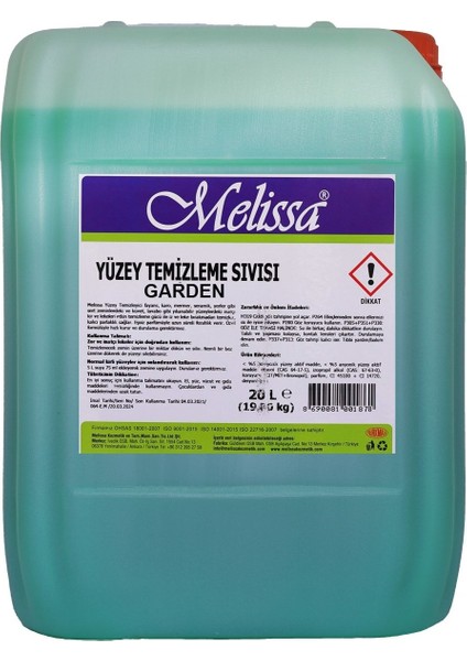 Yüzey Temizleyici Garden 20L