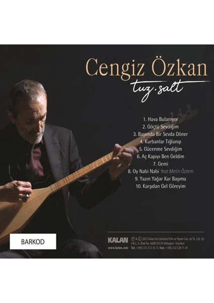 Cengiz Özkan - Tuz.salt (Cd)