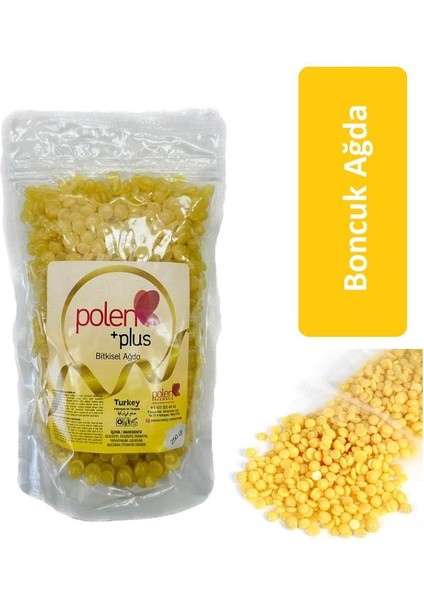 Soyulabilen Boncuk Ağda Naturel Sarı Poşet 250 gr