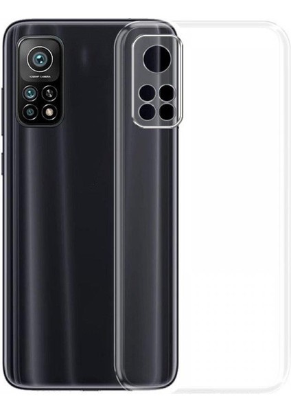 Xiaomi Mi 10T Pro Kılıf Lüx Şeffaf Silikon - Şeffaf