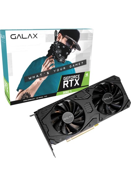 Geforce RTX 3060 Ti (1-Click Oc) LHR 8GB 256BIT GDDR6 (DX12) PCI-E 4.0 Ekran Kartı (36ISL6MD1VQW)