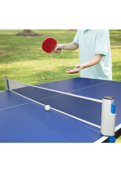 2x Geri Çekilebilir Masa Tenis Net Izgara Kararlı Pong Replasmanı (Yurt Dışından)