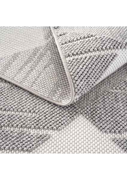 Vera 1458 Gri Yumuşak Dokulu Halı Kilim Salon Mutfak Koridor Kesme Yolluk Dokuma Makine Halısı
