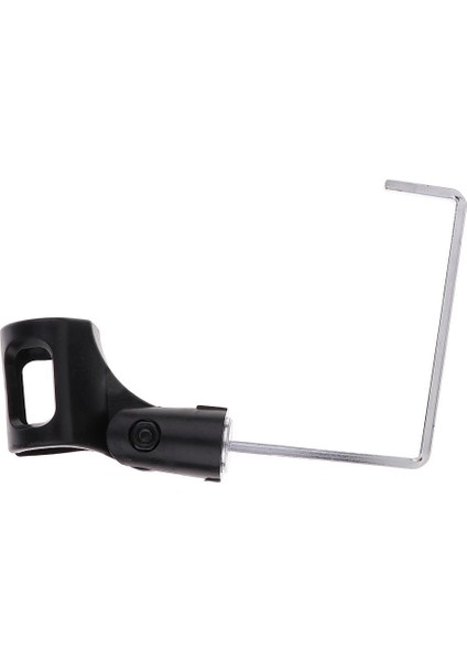 2pieces Mikrofon Tutucu Stant Parçaları Siyah (Yurt Dışından)