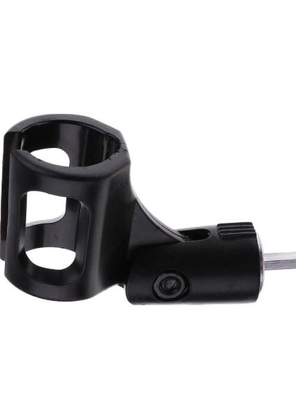2pieces Mikrofon Tutucu Stant Parçaları Siyah (Yurt Dışından)