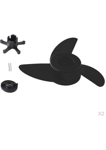 2 Kayak Dışarıda Motor Pervane Kano Elektrikli Otless 3- Prop (Yurt Dışından)