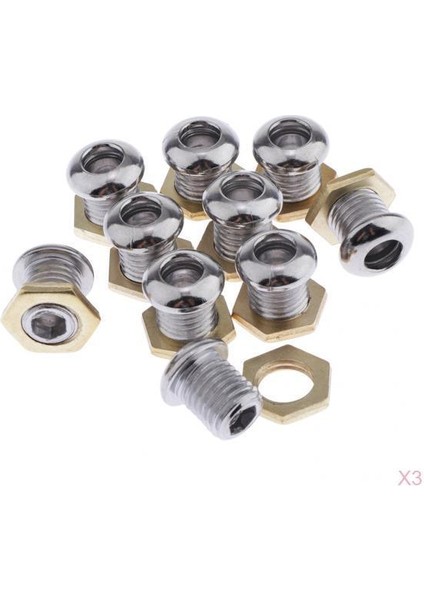 30 Adet/paket Davul, Conta Bas W/conta Tom Trampet Parçaları 1/2 " (Yurt Dışından)