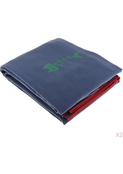 2x 109X88CM Açık Hava Sporları Hızlı Kuruyan Emici Pelerin Için (Yurt Dışından)