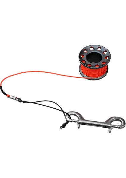 2x Scuba Dalış Dalış Alüminyum Parmak Makarası 15M (Yurt Dışından)