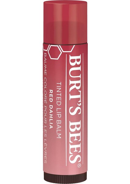 Burts Bees Renkli Dudak Bakım Kremi Vişne - Tinted Lip Balm Red Dahlia 4,25 gr