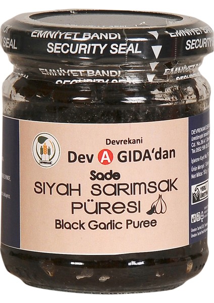 Sade Siyah Sarımsak Püresi 150 gr