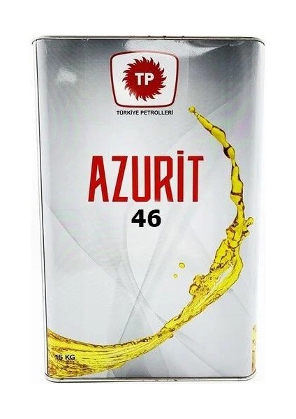 Azurit 46 Hidrolik 15 kg Motor Yağı (ÜRETIM:2022)