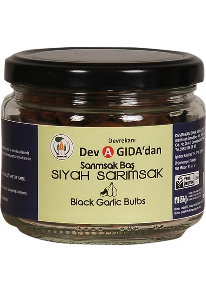 Baş Siyah Sarımsak 90 gr