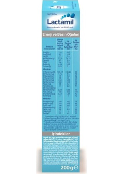 Emziren Anneler Için Sütlü Içecek 200 G 2'li fırsatları