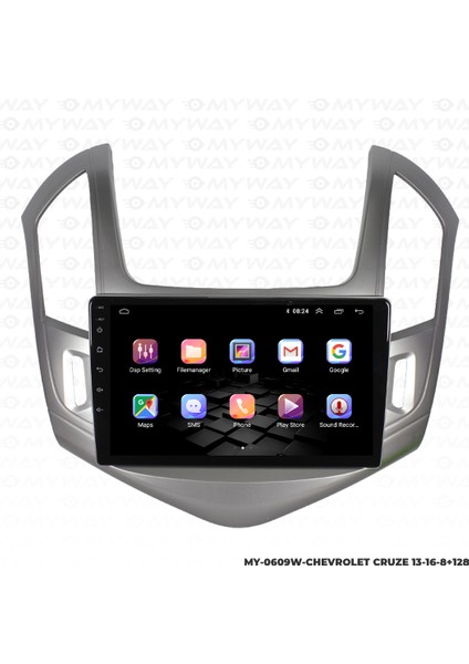 Chevrolet Cruze Android Multimedya Carplay Navigasyon Ekran - 8gb RAM+128 GB HDD - Myway fiyatları