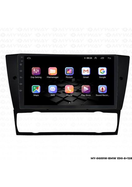 Bmw E90 Android Multimedya Carplay Navigasyon Ekran - 8gb RAM+128 GB HDD - Myway fiyatları