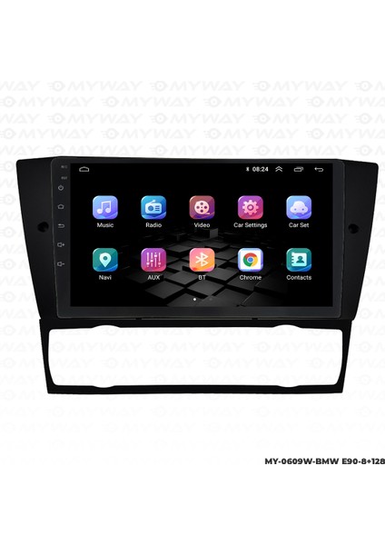 Bmw E90 Android Multimedya Carplay Navigasyon Ekran - 8gb RAM+128 GB HDD - Myway fırsatları