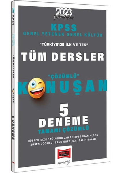 2023 KPSS Genel Yetenek Genel Kültür Tüm Dersler Tamamı Çözümlü 5 Deneme