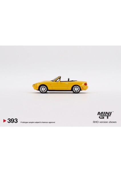 393 Eunos Roadster Sunburst 1:64 Sarı Model Araba