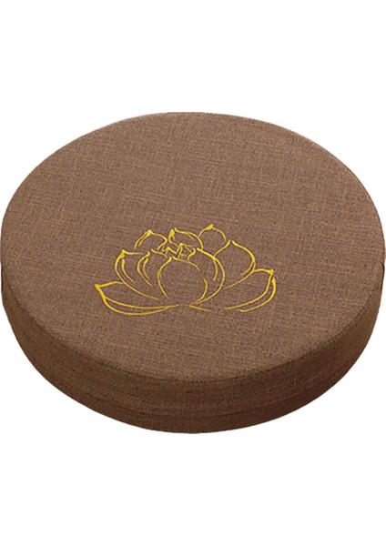 Dua Ev Oturma Odası Için Oturan Kadınlar Için Yuvarlak Meditasyon Yastığı 40CMX6CM (Yurt Dışından)