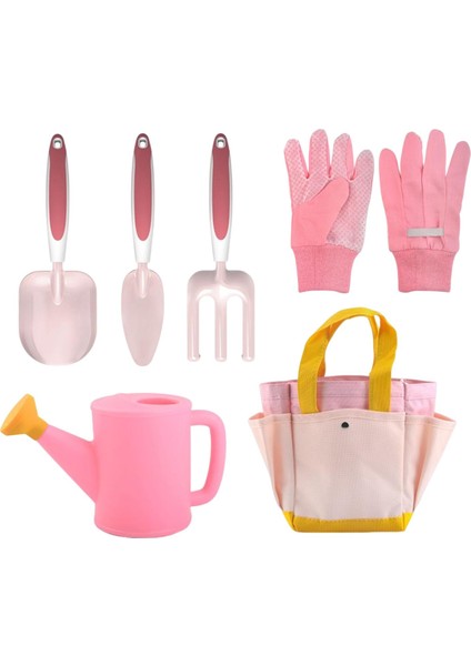 Çocuklar Eğitim Bahçecilik Aracı Set Hediyeler Aksesuar Taşınabilir 6 Parça (Yurt Dışından) fırsatları
