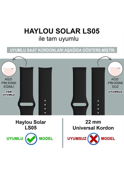 Haylou Solar LS05 Silikon Kordon Yeşil